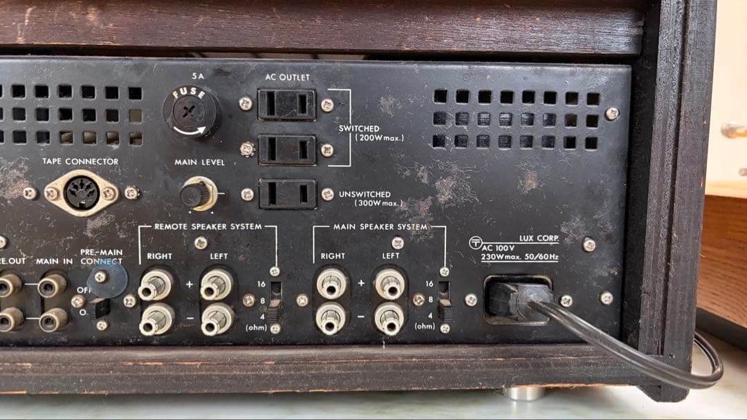 LUXMAN プリメインアンプ 38FD
