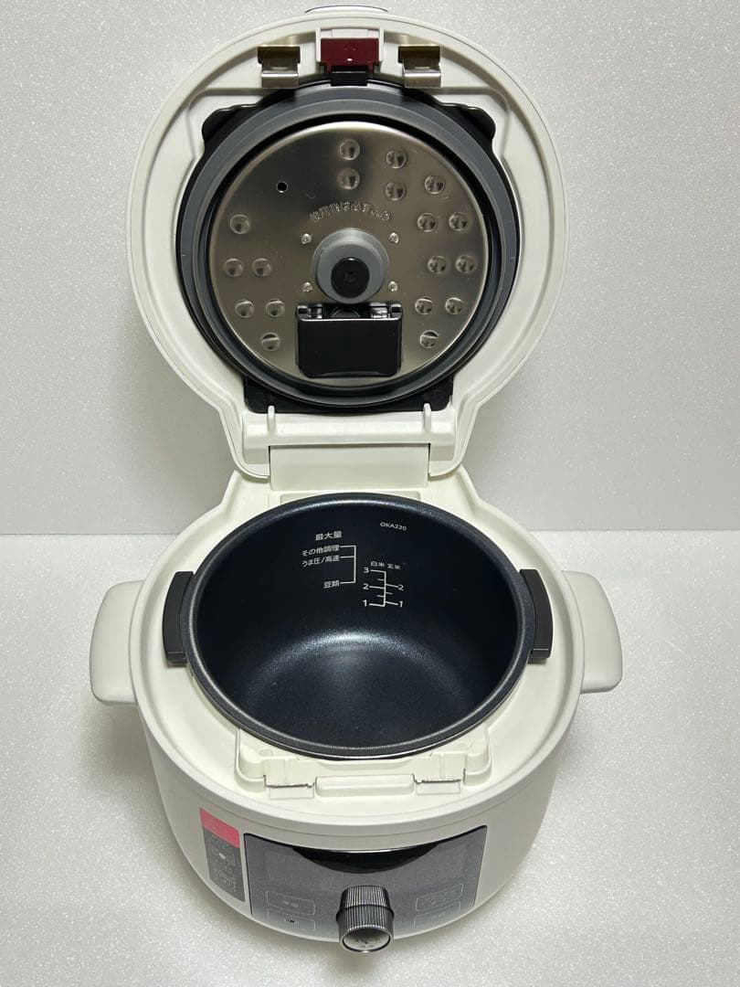 【美品】TIGER 電気圧力鍋 《23年製》 COOKPOT マットホワイト
