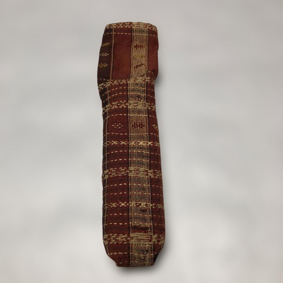 (珍品)茶道具　海田曲巷作　旅持用茶杓　 専用仕服付
