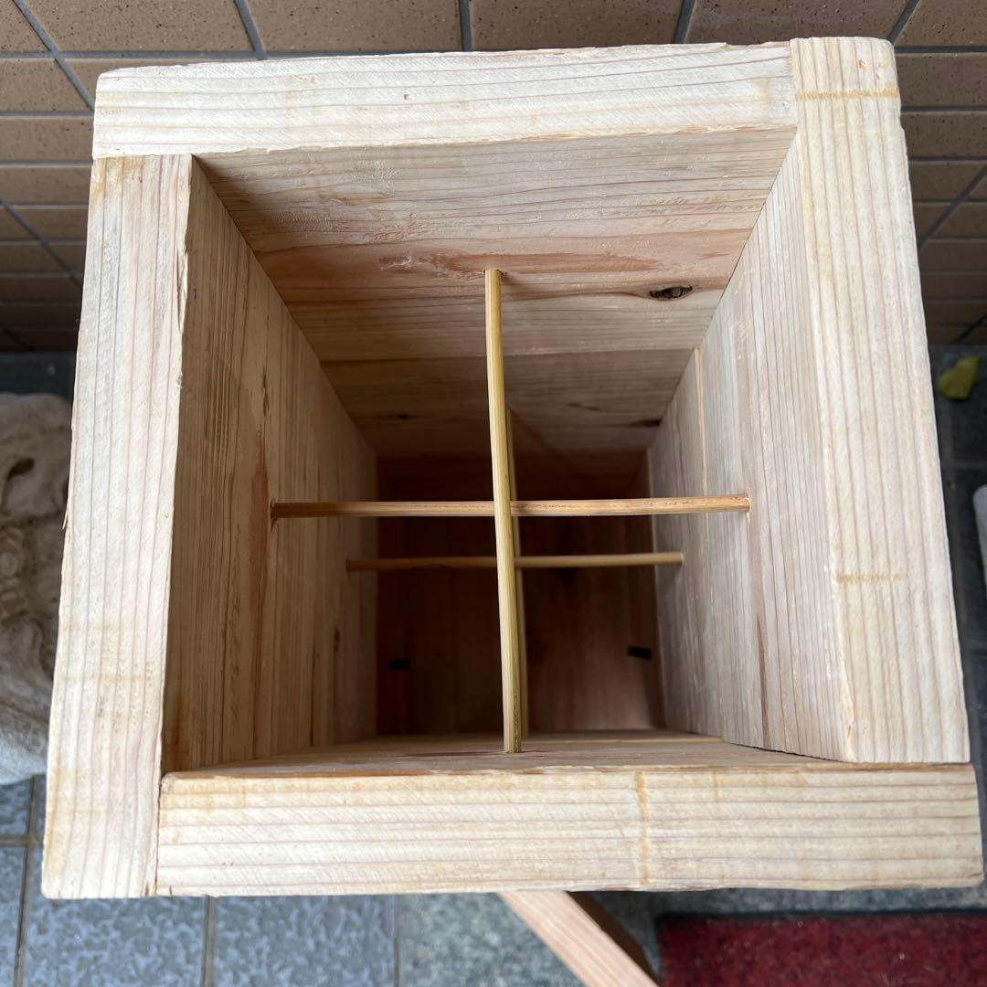 日本ミツバチ重箱式巣箱 継箱3段　　　Ｅ1