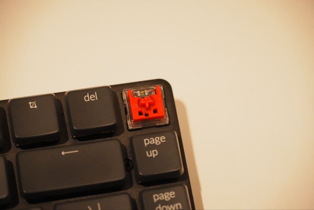 Keychron K3 Version 2 ロープロファイル 赤軸 US配列