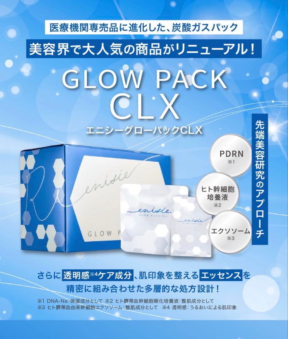 エニシー グローパックCLX 1箱　正規品証明可能　箱から出して発送　最安値保証