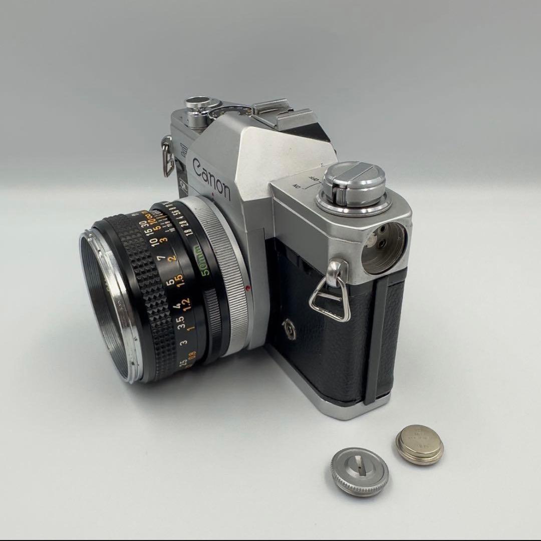美品 キャノン Canon FTb QL FD 50mm f1.8 動作確認済
