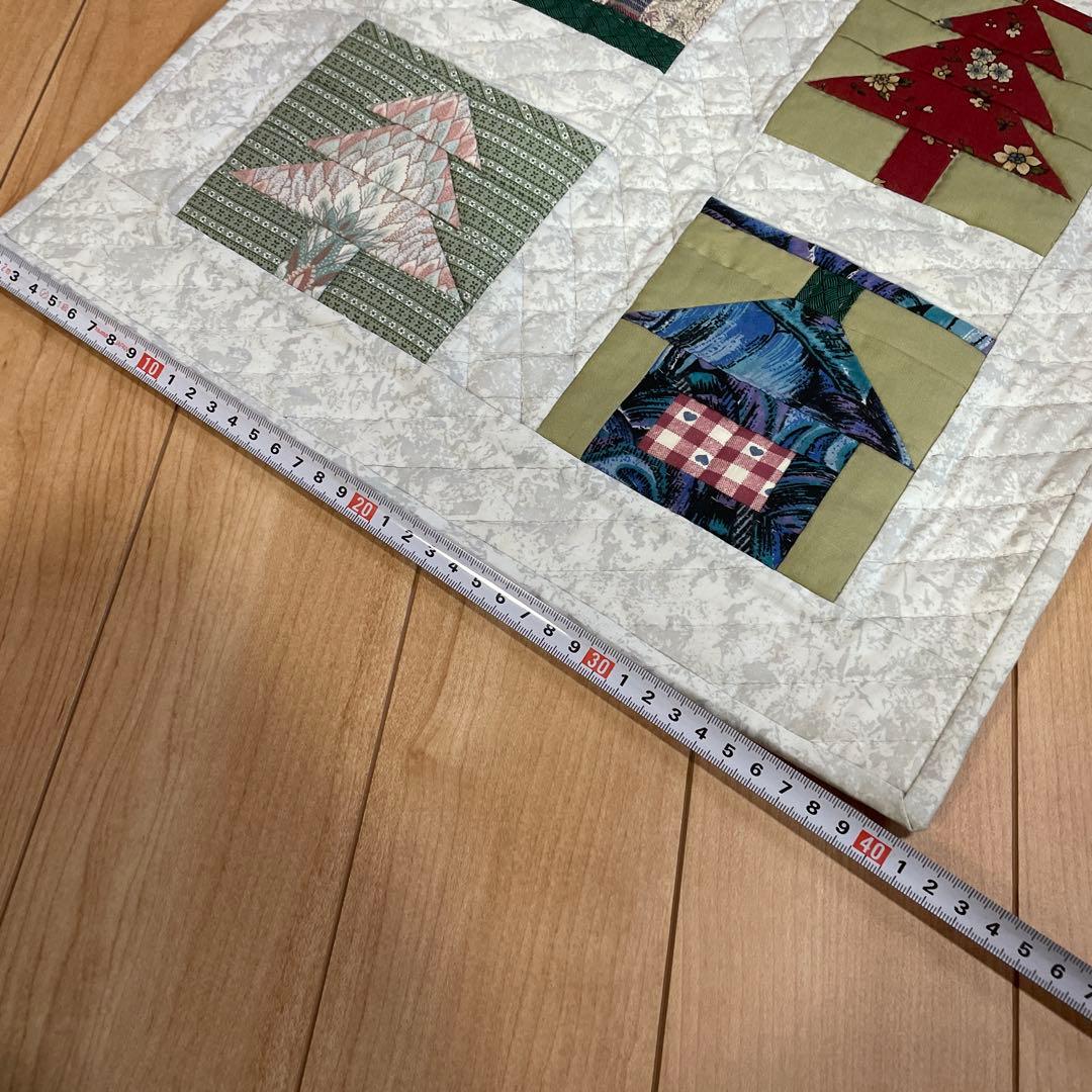 パッチワーク　タペストリー　ハンドメイド