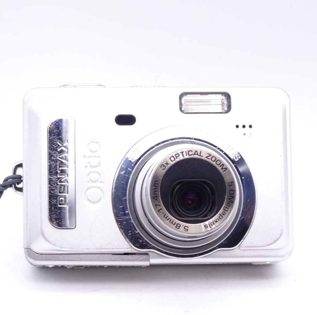 【動作確認済】 PENTAX Optio S55 オールドコンデジ