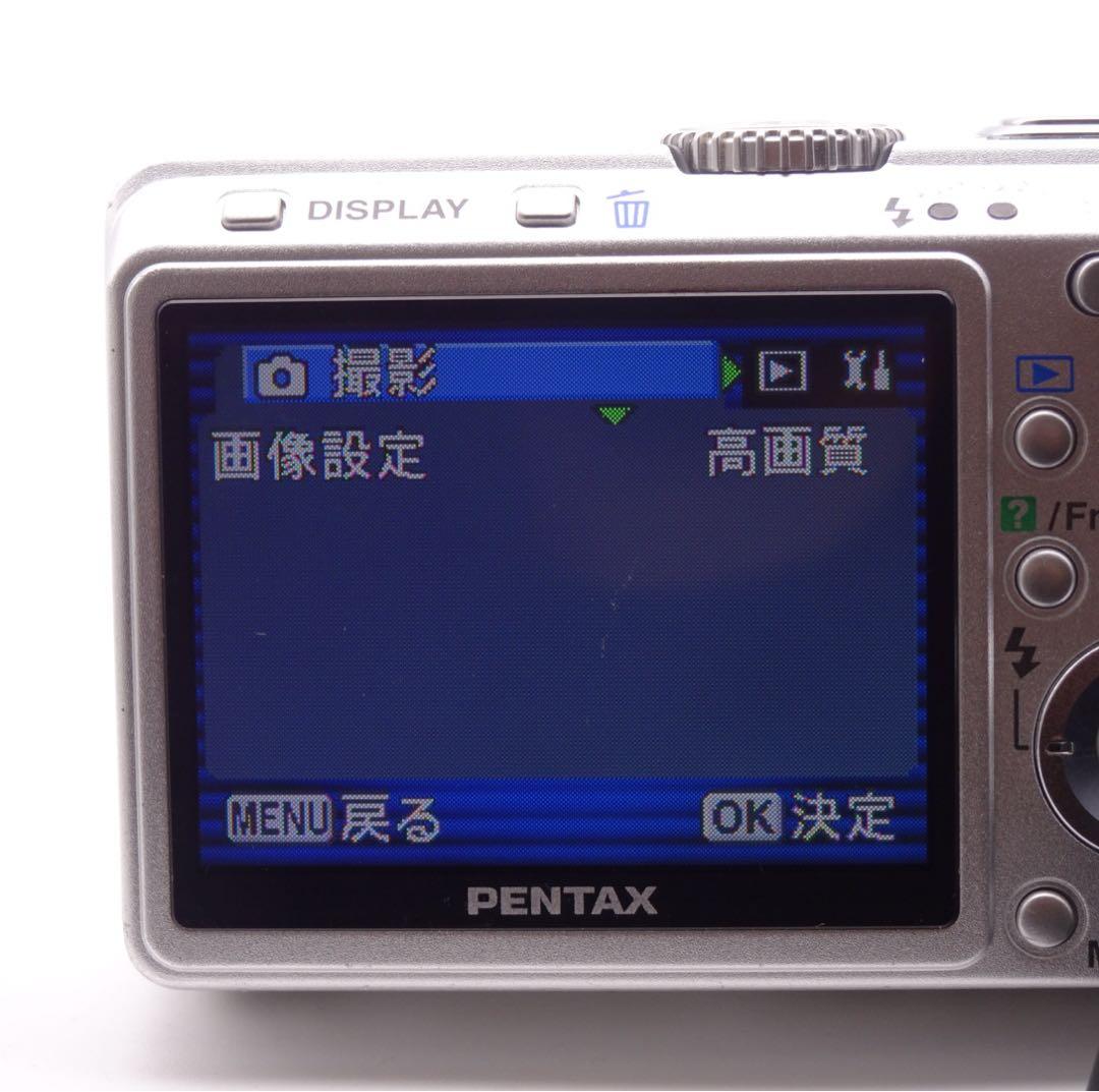 【動作確認済】 PENTAX Optio S55 オールドコンデジ
