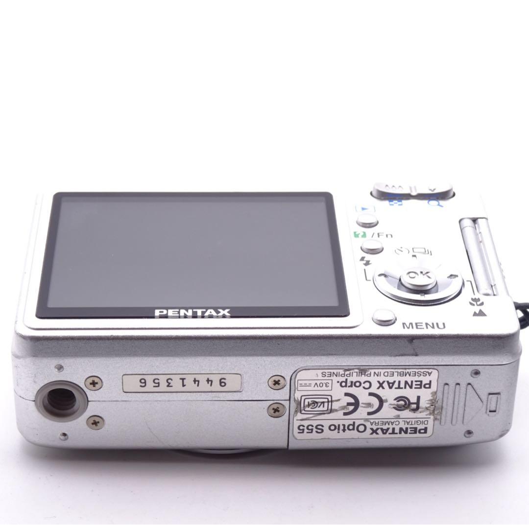 【動作確認済】 PENTAX Optio S55 オールドコンデジ