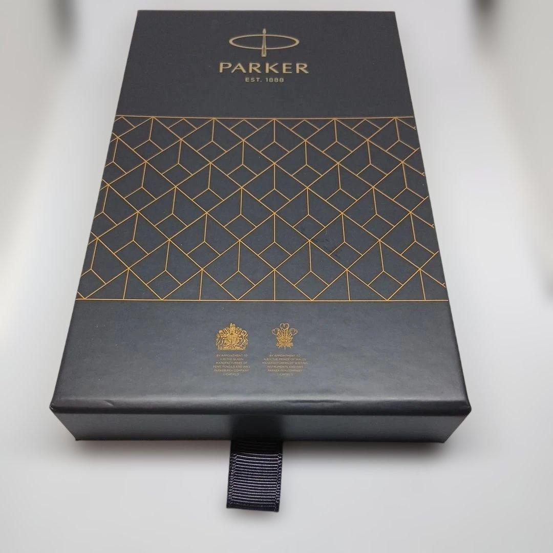 PARKER ソネット　メタル&レッドCTボールペンペンシースセット