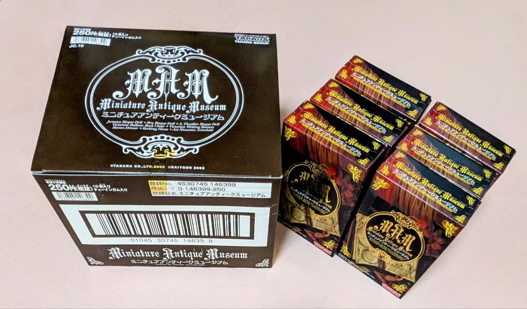 タカラ　ミニチュアアンティークミュージアム　全16種　海洋堂　フィギュア