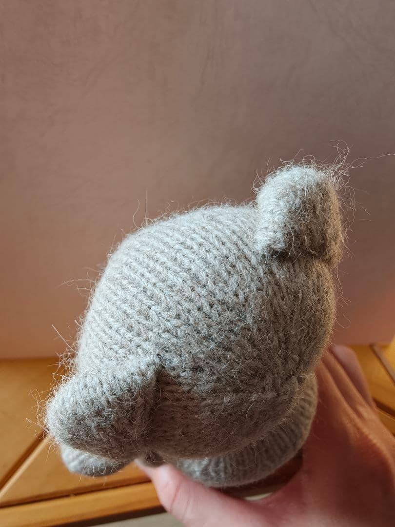 新品|ハンドメイド テディベア 着せ替え人形 ウール製 あみぐるみ 可動式