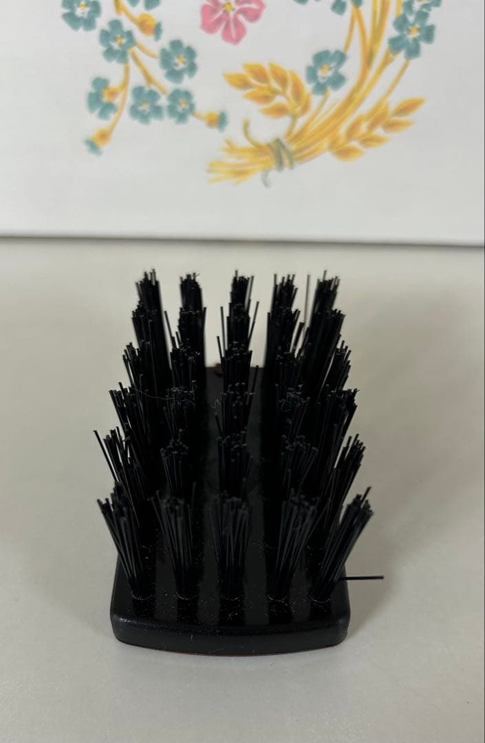 【未使用箱入り】花柄ペイント メイソンピアソン ヘアブラシ イギリス製