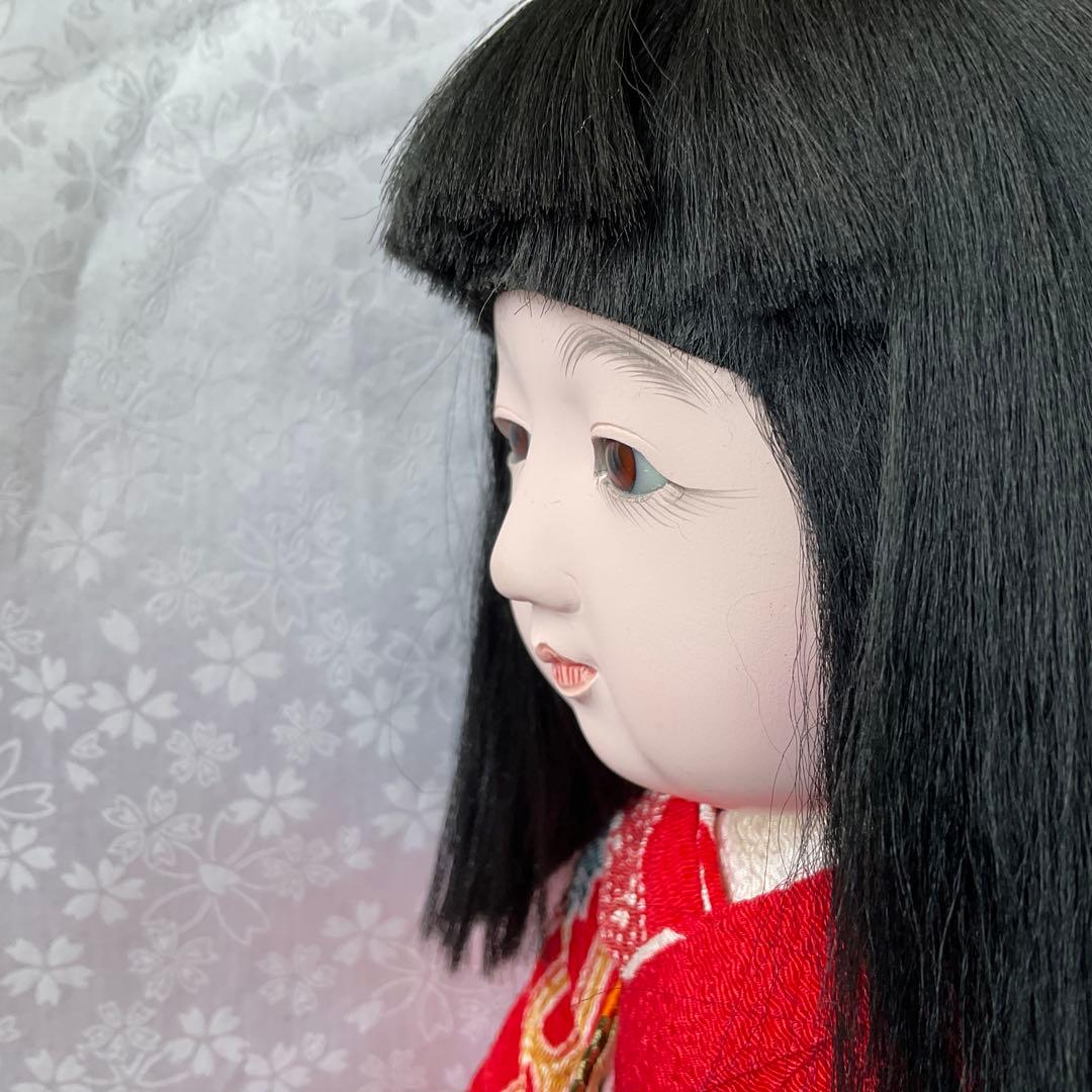 市松人形尺ニ松菊作　お座り着せ替え市松人形12号　昭和市松人形（倉庫保管品）