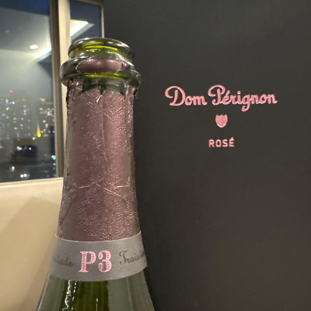 マグナムボトルDom Pérignon ロゼ 1988 空瓶➕木箱