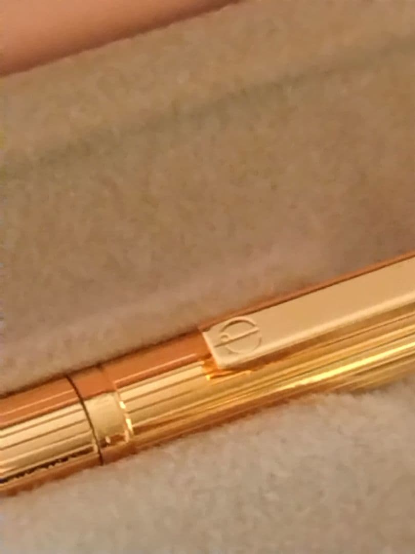 未使用 Dunhill 金張りボールペン ドイツ製
