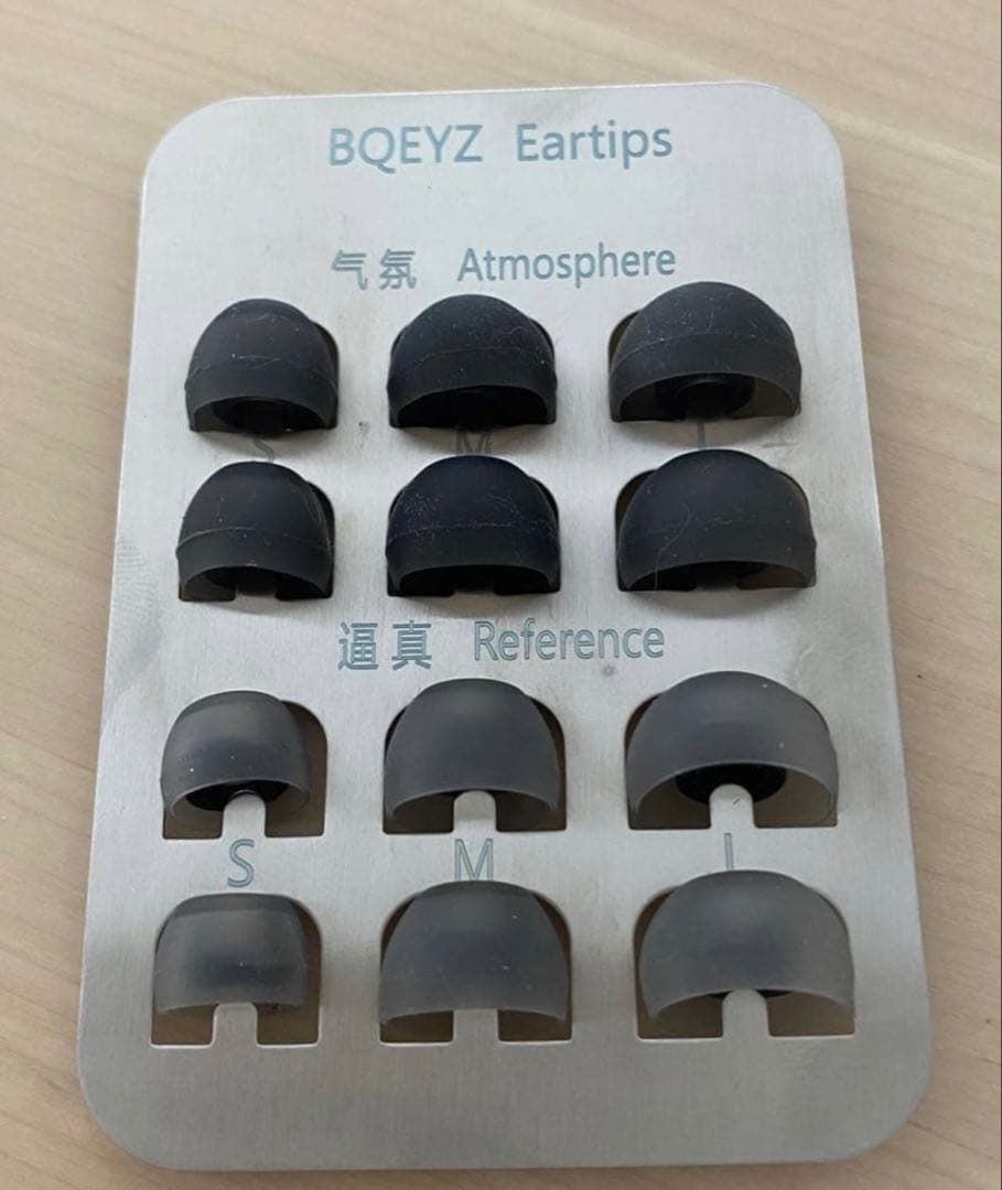 BQEYZ ビーキューアイズ イヤホン Winter ブラック 4.4mm①