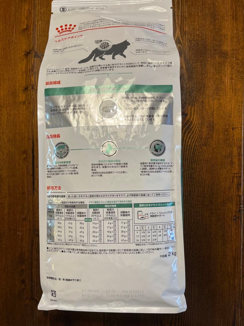 花さん専用　 CANIN 療法食 満腹感サポート 2kg