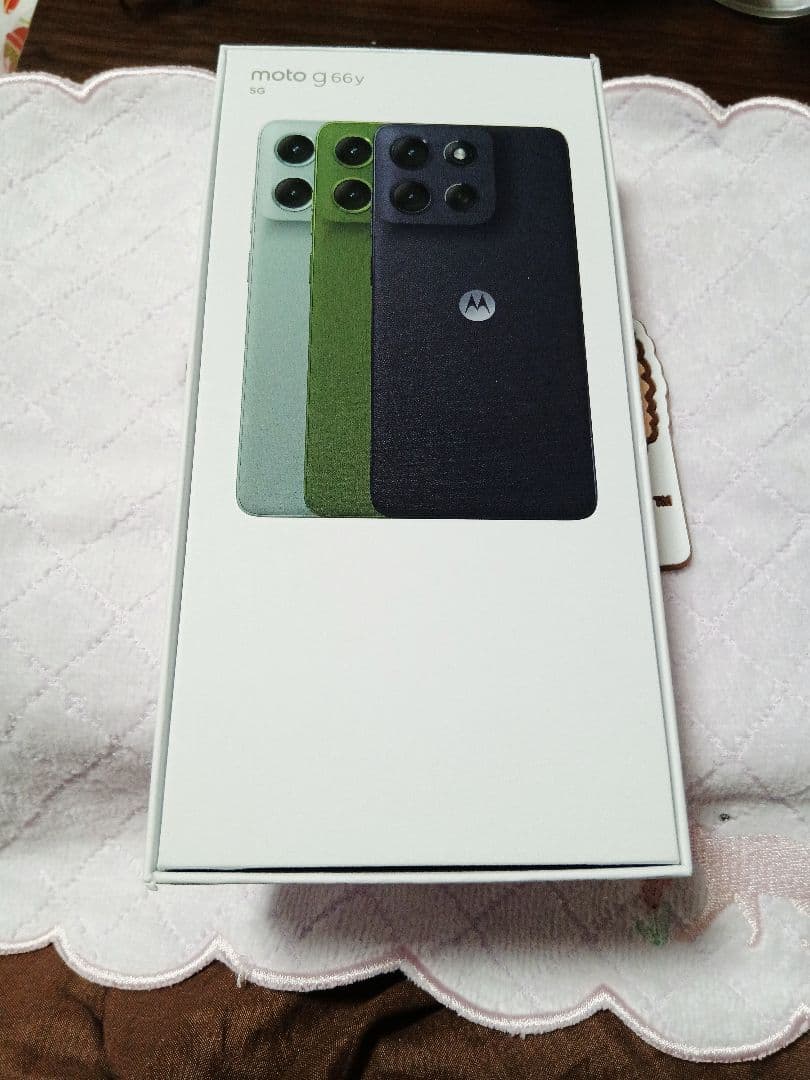モトローラ g66y ワイモバイル版 SIMフリー データ移行のみ 新品同様