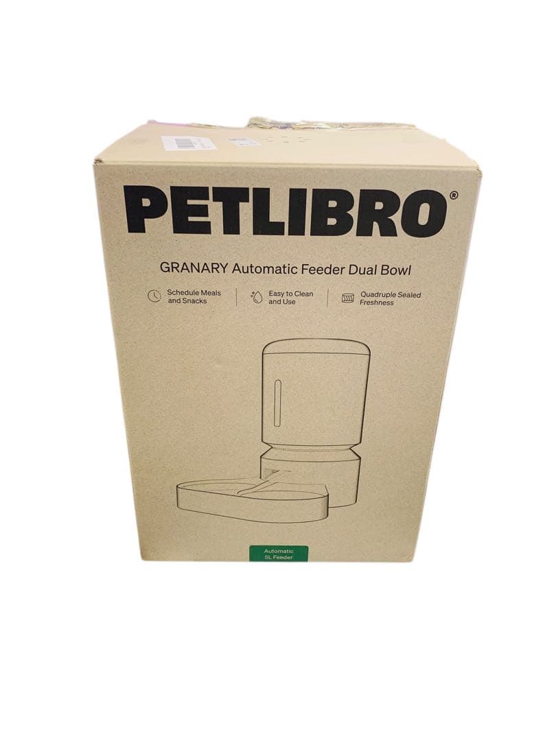 【美品】PETLIBRO 自動給餌器 猫 中小型犬 ５L 多頭飼い向け ペット