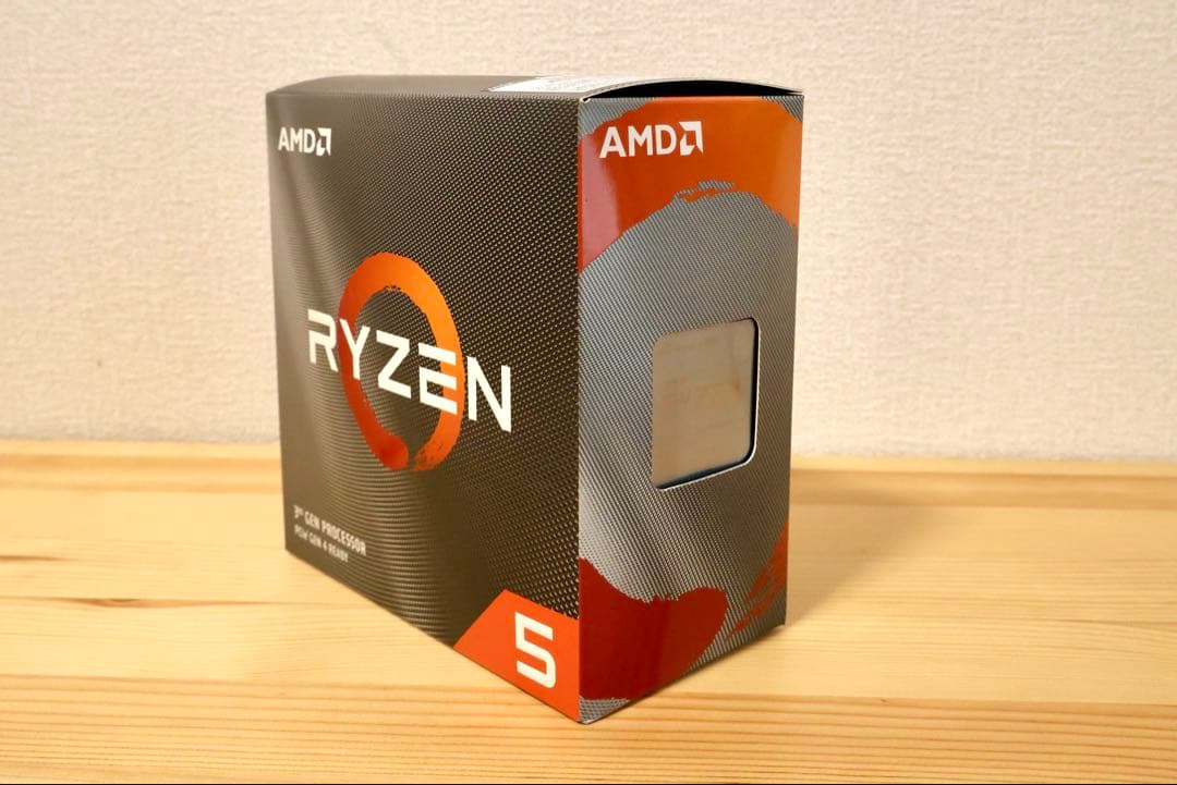 AMD Ryzen 5 3600 BOX【CPUファン未使用】