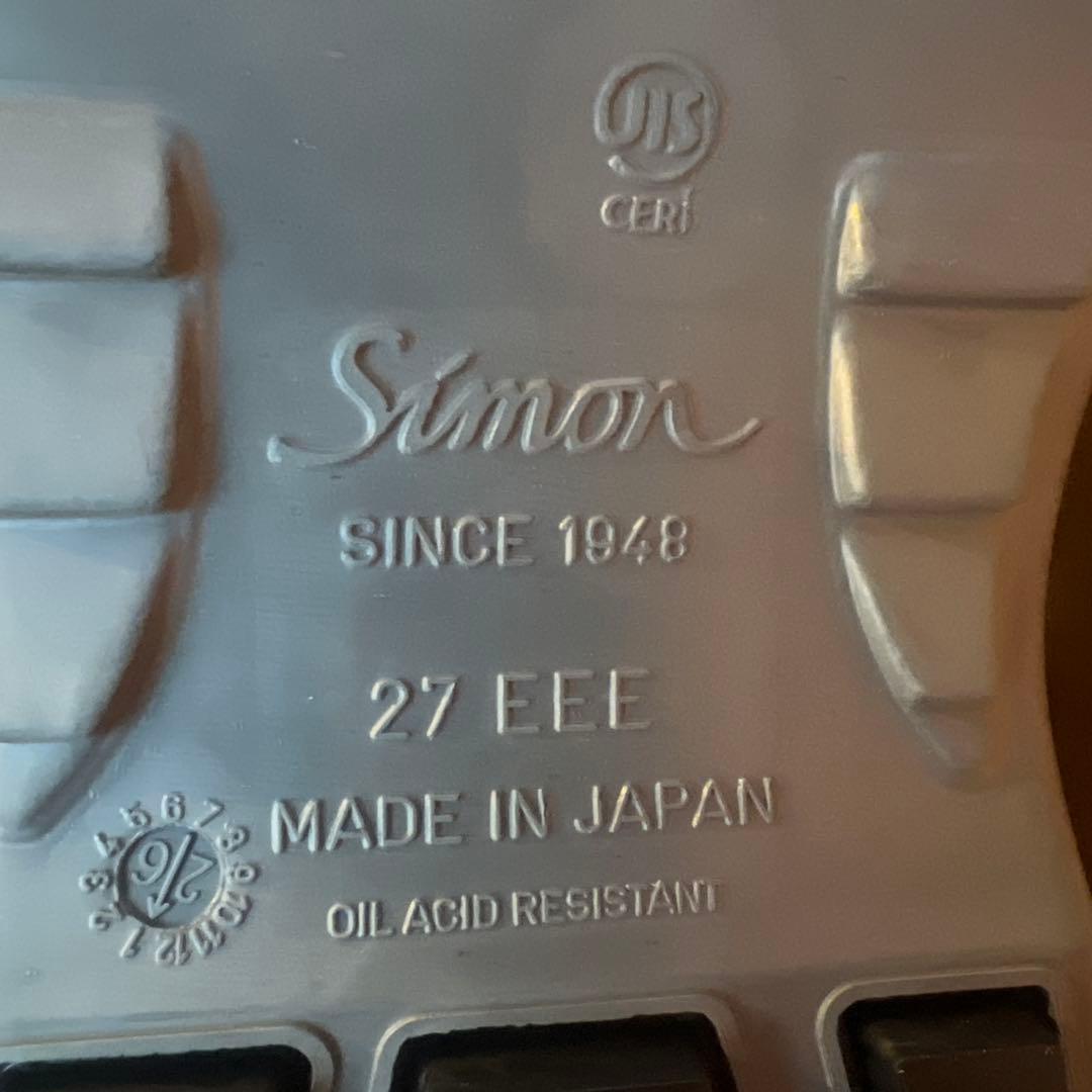 Simon WS28 黒 27.0 EEE 安全靴