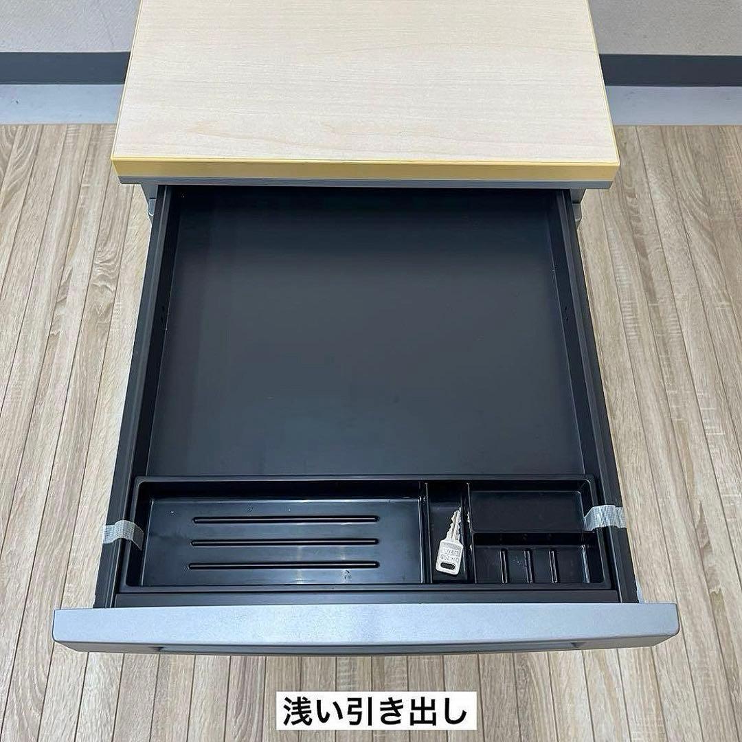 オカムラ 3段サイドデスク★メインデスクは別出品しています★事務机 デスク