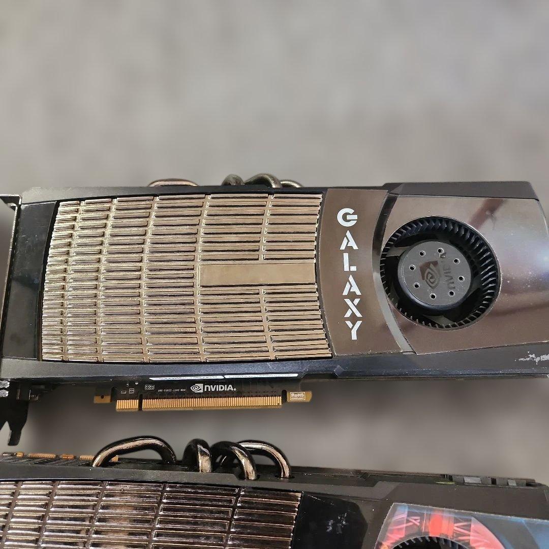 【完動品】3WAY-SLI Nvidia GeForce GTX480 セート