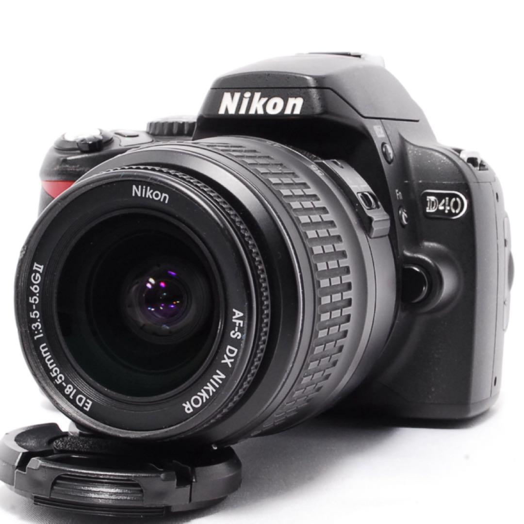 ◆ショット数僅か◆Nikon D40◆一眼レフカメラ◆すぐ使える◆スマホ転送◆