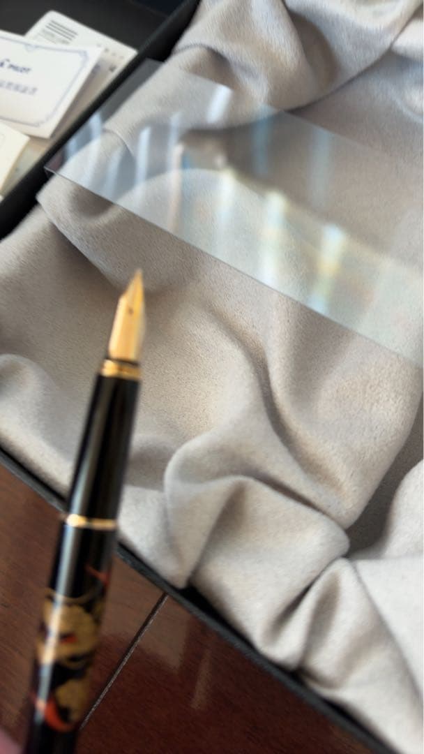 （新品）PILOT 万年筆 国光会 蒔絵 龍 14Kペン先