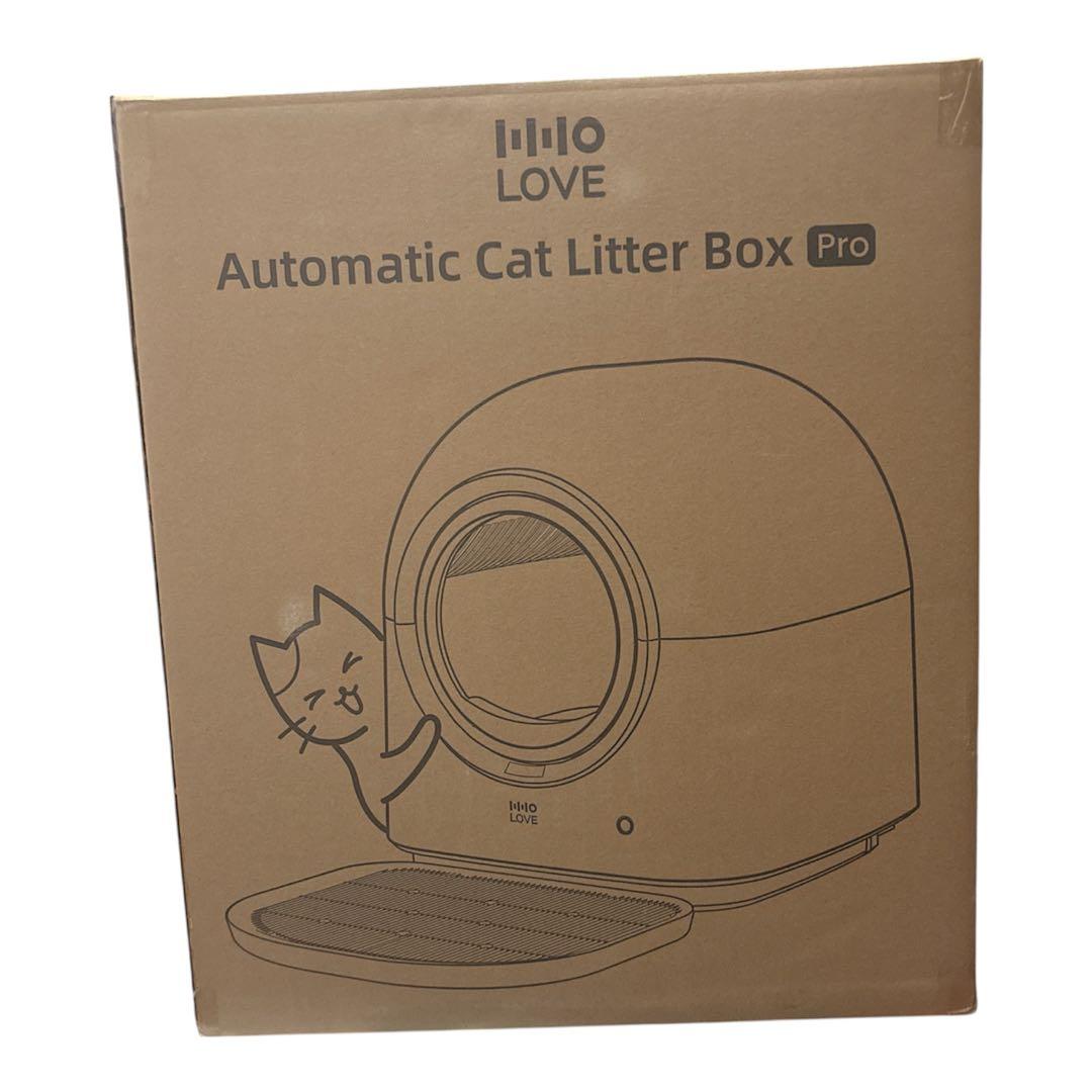 HHOLOVE 自動猫トイレ Pro 上位モデル AI搭載 静音設計 スマホ連携