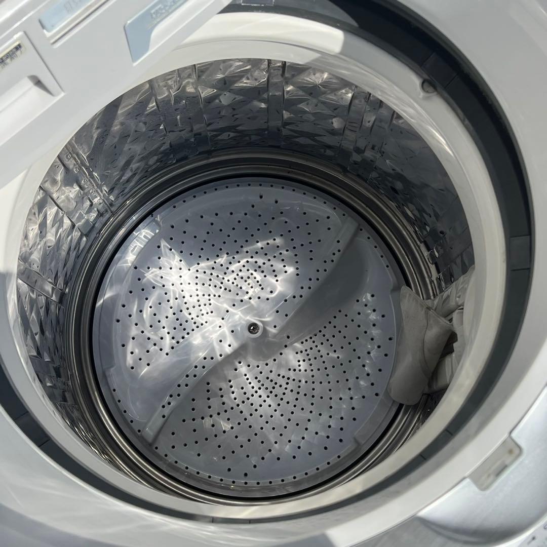 配送設置無料　シャープ　縦型洗濯機　洗濯8kg 乾燥4.5kg 大容量