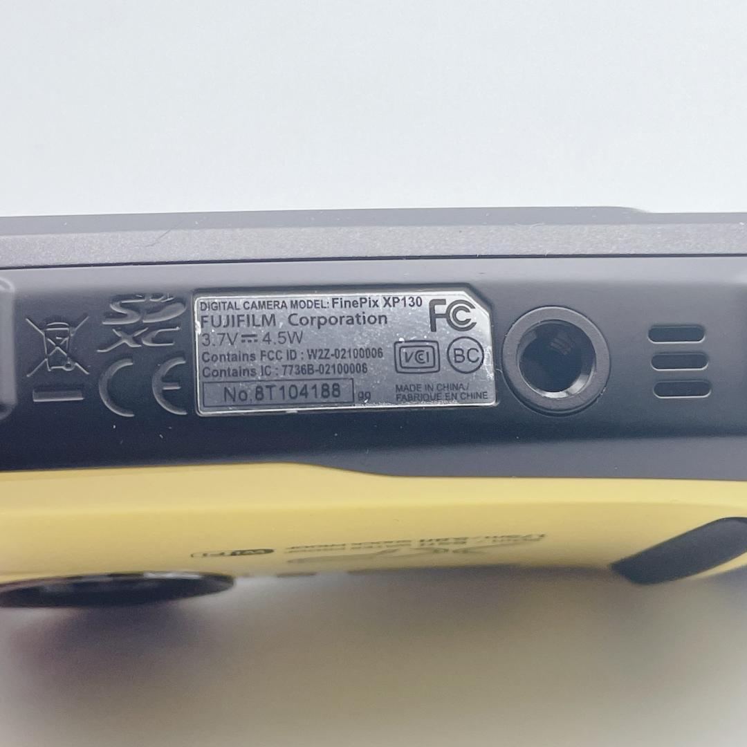 【概ね美品】FUJIFILM FINEPIX XP130 防水タフネスカメラ