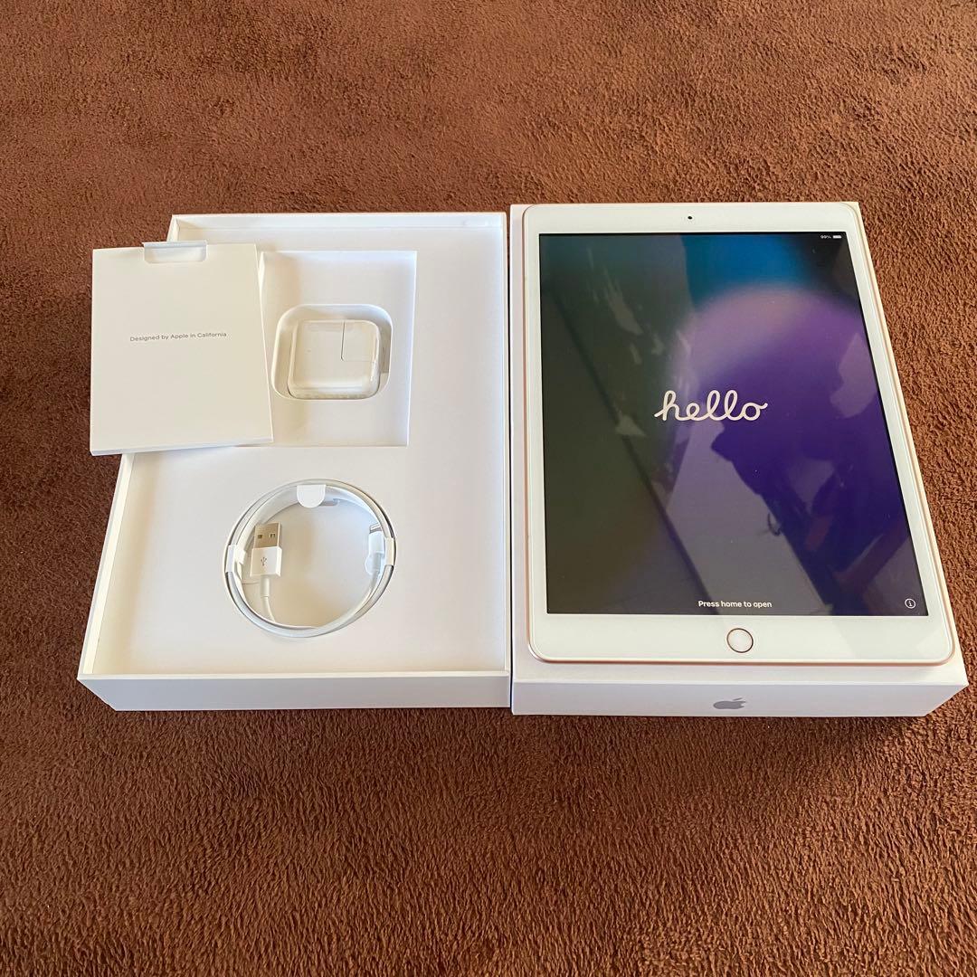 iPad　第7世代　128GB　Wi-Fi　ガラスフィルム付　充電器ケーブル新品