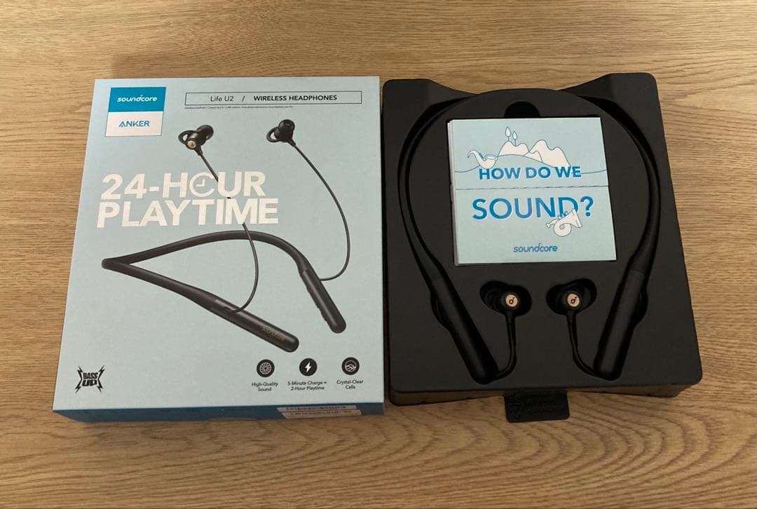 ANKER soundcore Life U2 ワイヤレスイヤホン アンカー