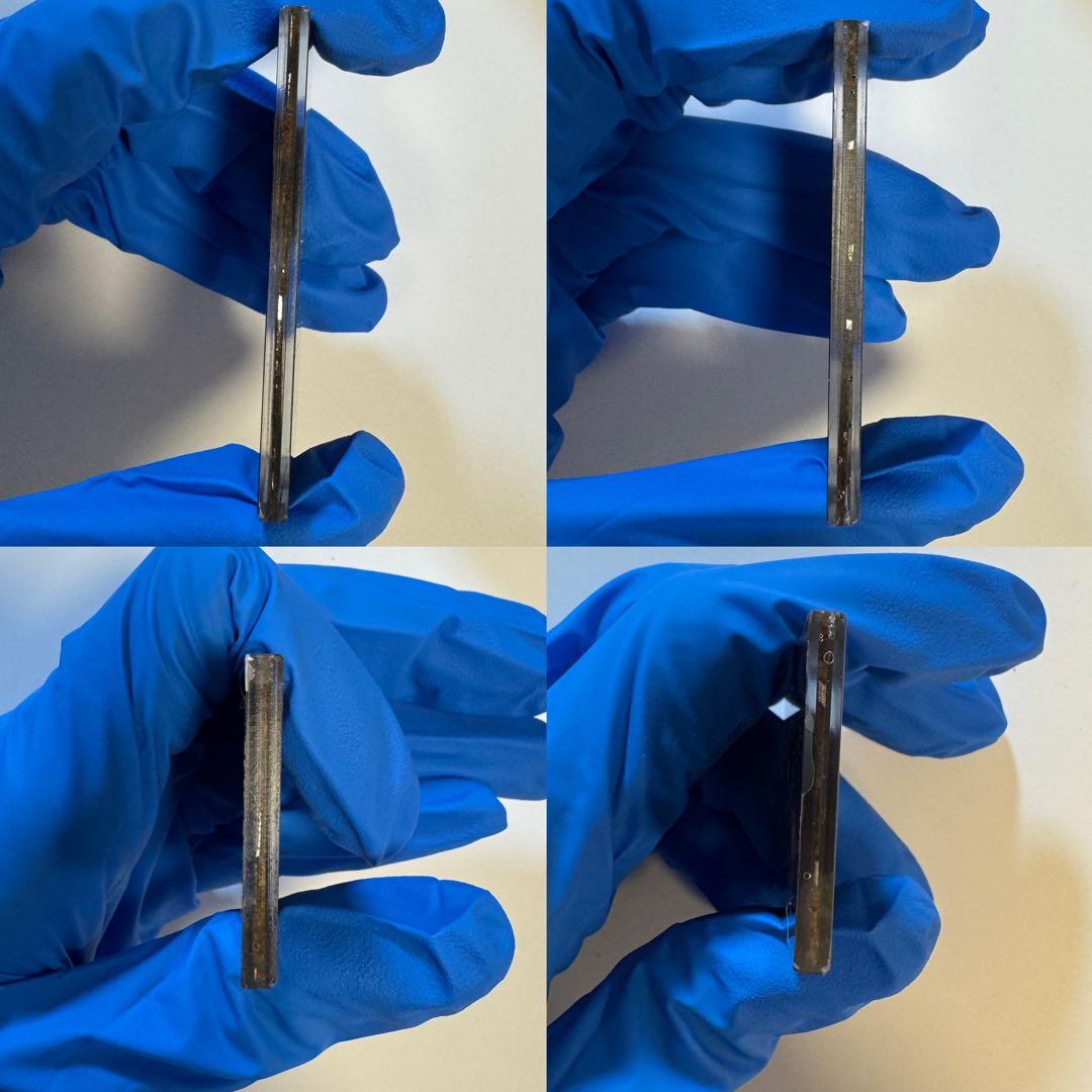 パラサイト隕石 セリコ　ガラス系コーティング スライス標本　11.8g 隕石