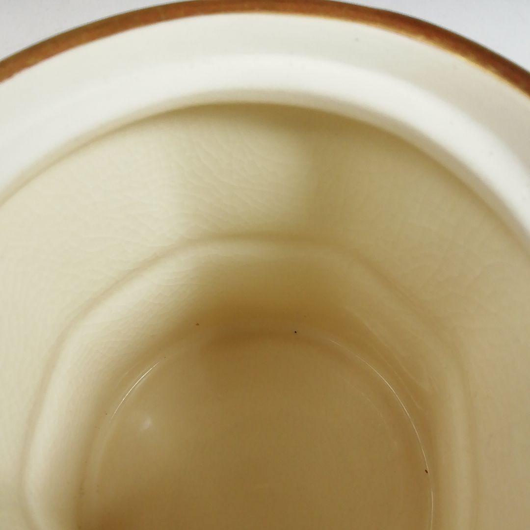Ｗ３６０　茶器　『色絵 宝尽し文 臼形』『橋本永豊 造』　共箱　茶道具