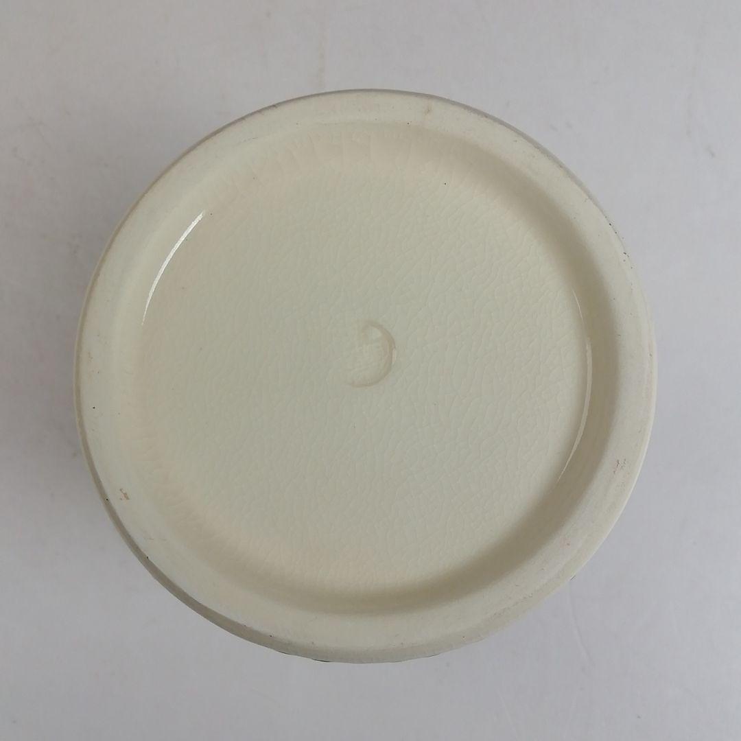 Ｗ３６０　茶器　『色絵 宝尽し文 臼形』『橋本永豊 造』　共箱　茶道具