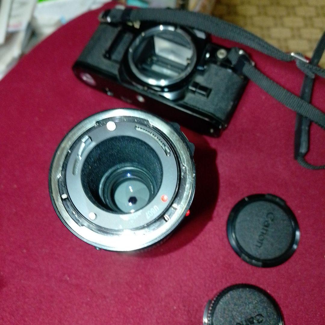 Canon AE-1 フィルムカメラ 70-150mmレンズ付き　動作未確認