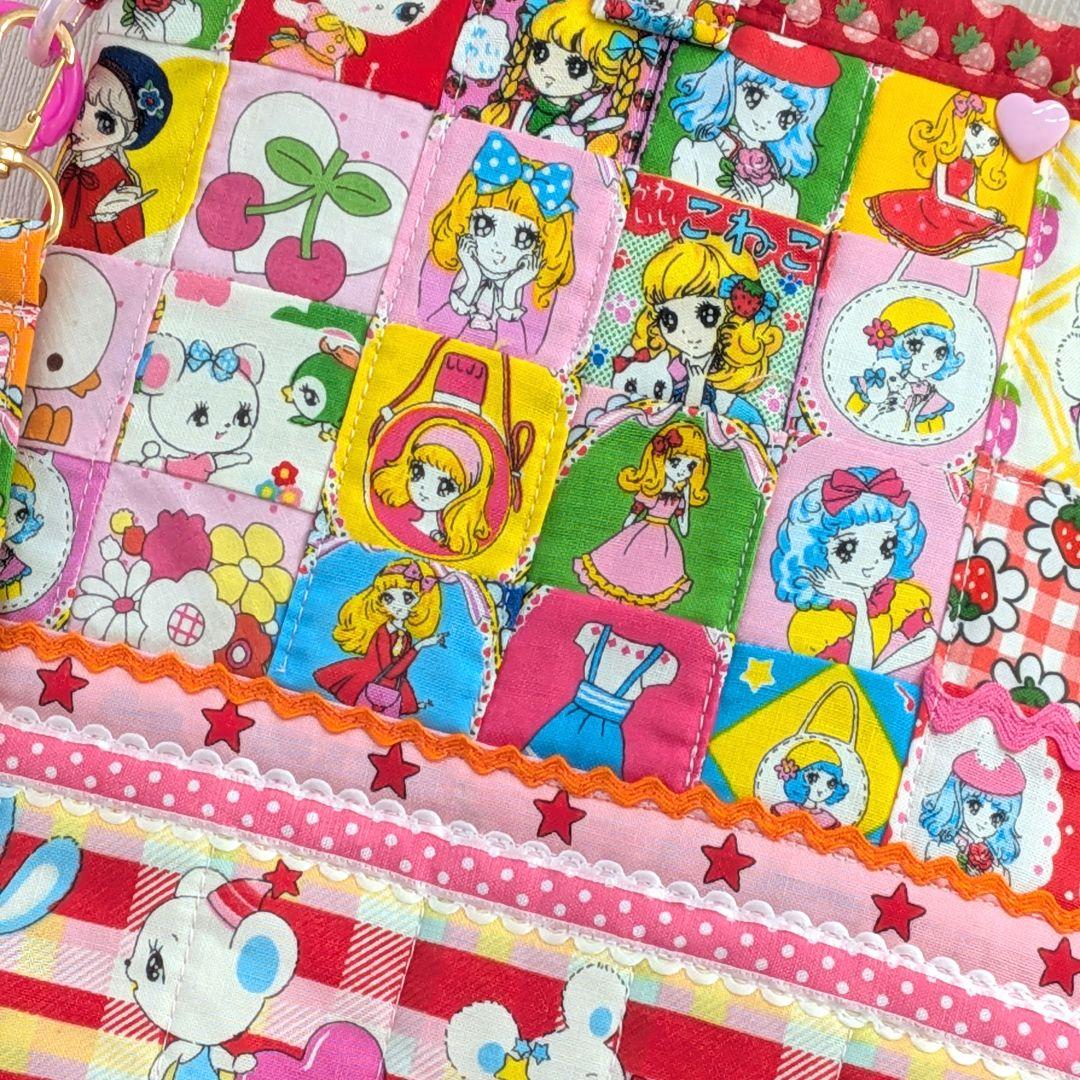 ❤おとめちっくパーティー❤ショルダー紐付き❤トートバッグ❤
