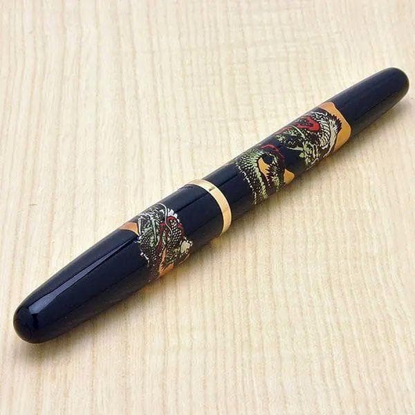 値下げしました【新品】プラチナ万年筆 近代蒔絵「美巧・双龍」細字（Ｆ）おまけつき