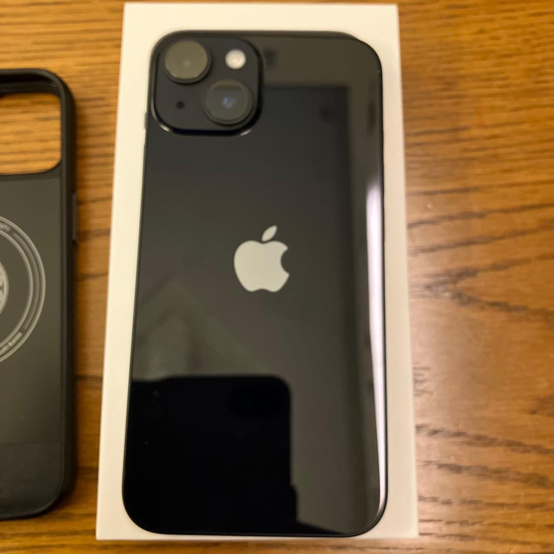 iPhone 14 ミッドナイト 128GB + ケース+保護フィルム