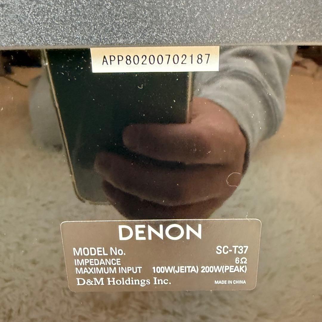送料無料 DENON SC-T37 トールボーイ スピーカー デノン