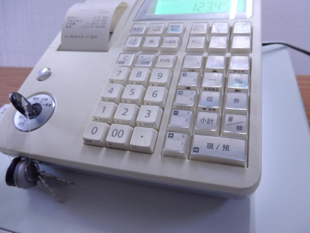 CASIO TE-300 レジスター