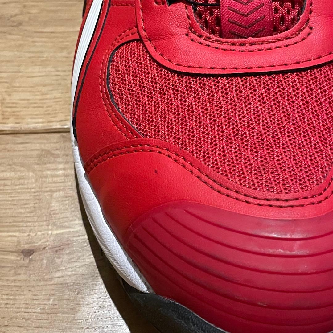 中古asics WINJOB CP219 80A 27.0cm レッド/ホワイト