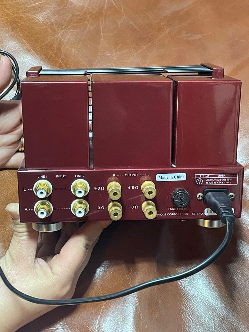 TRIODE Ruby 真空管アンプ