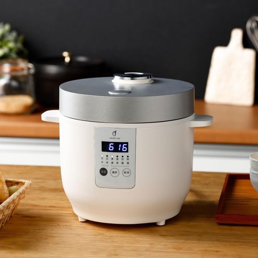 発芽玄米炊飯器DELIFUL LIFE 「はつが炊き」機能付き 3合炊き