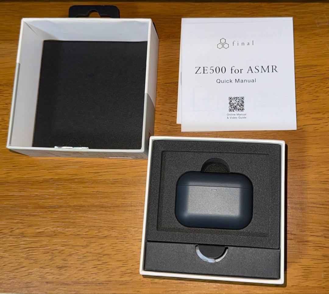 final ZE500 for ASMR ダークグレー