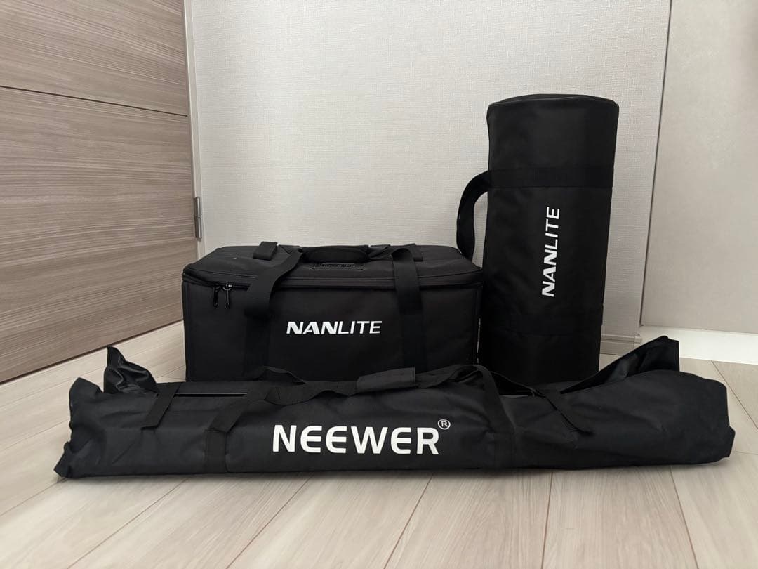 【オマケあり】NANLITEライト、ソフトボックス NEEWER背景スタンド