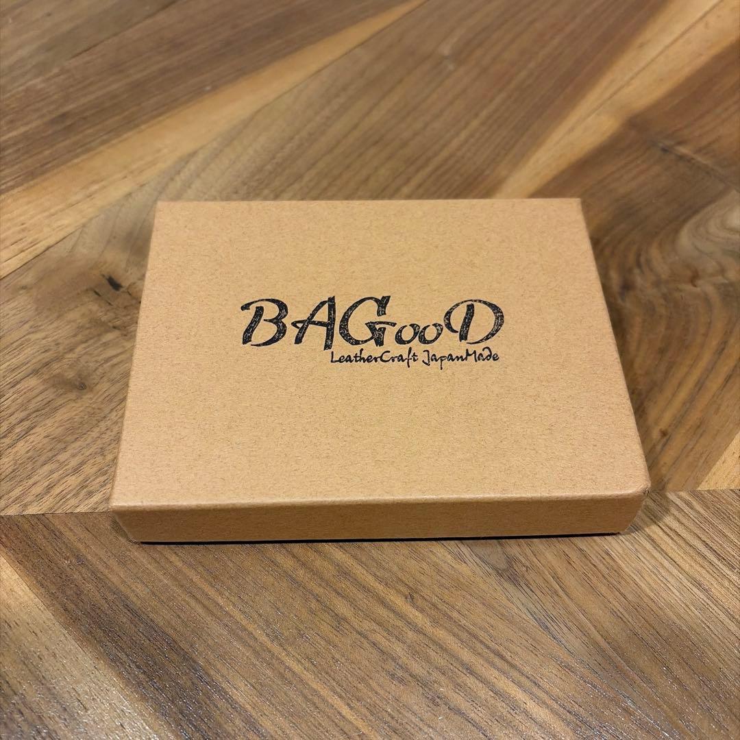 BAGooD 財布 赤 日本製 レザー