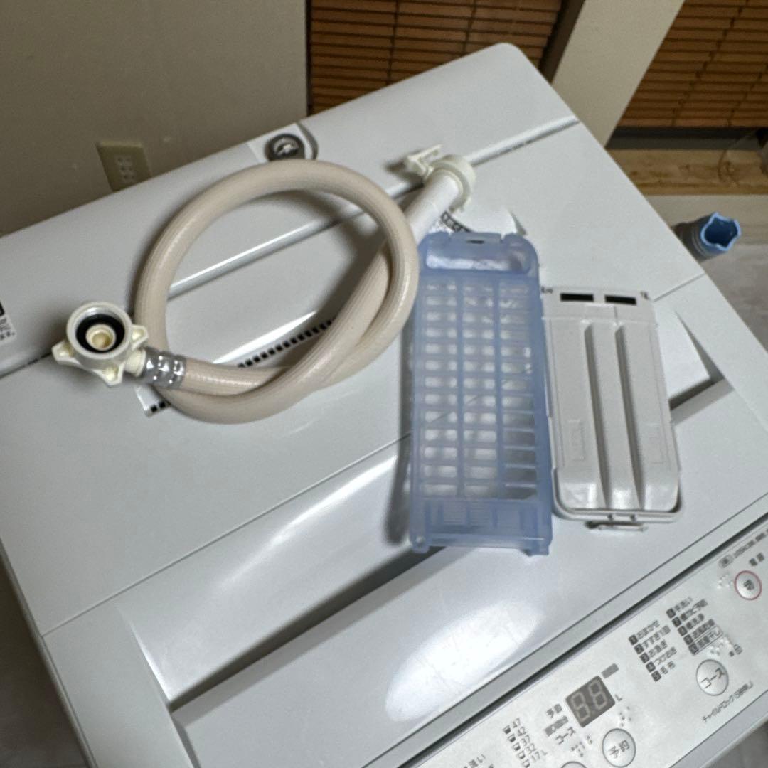 送料込 Panasonic 洗濯機 5kg オリジナル機能&カラー 送風乾燥機能