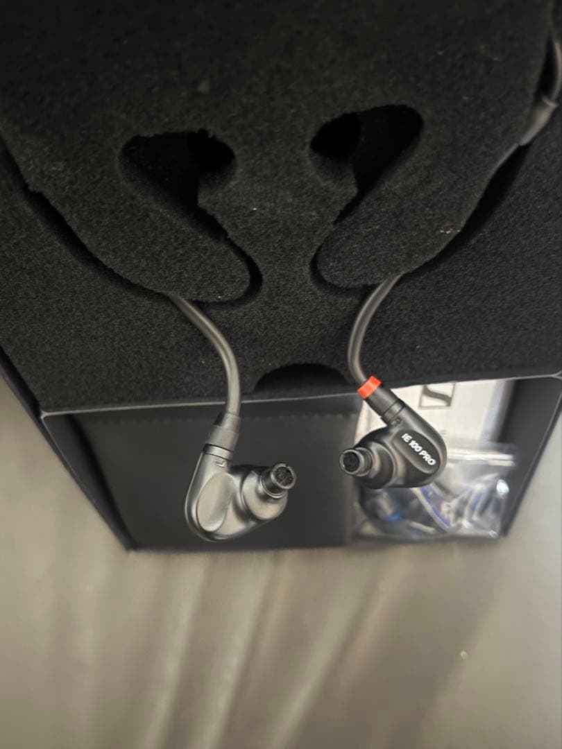 Sennheiser IE 100PRO ブラック ゼンハイザー イヤホン 有線